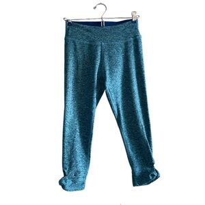 Beyond Yoga Heather Blue 7/8 Leggings